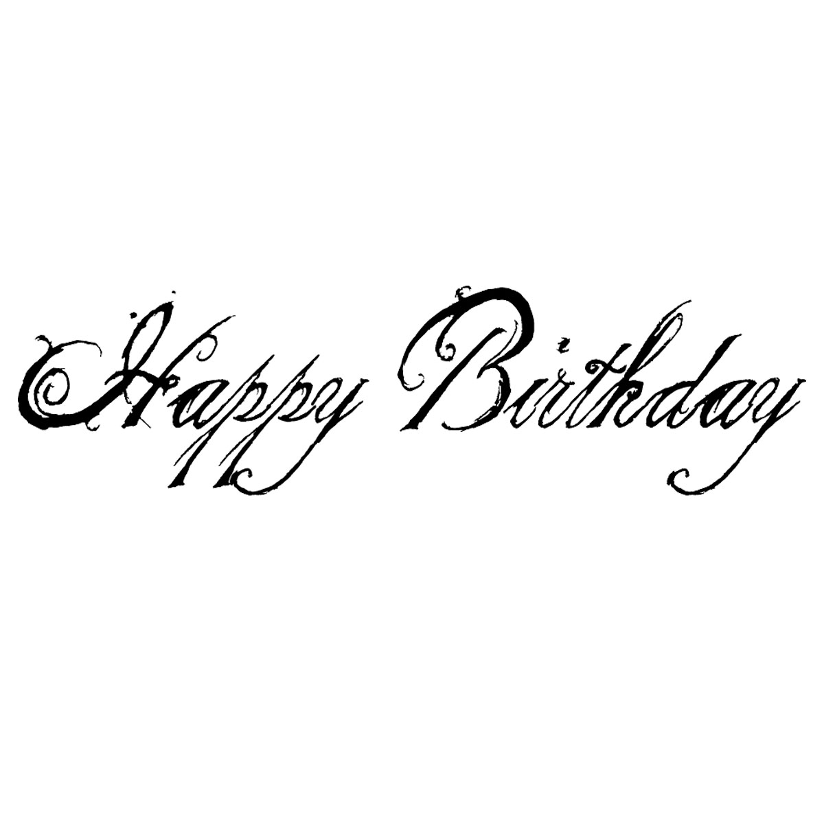 #1827 - Happy Birthday - Words